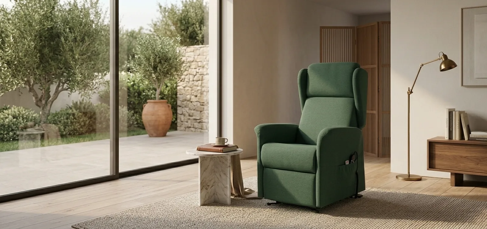 Poltrona Mod. 900 Relax Elettrica Alzapersona 2 Motori